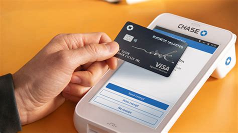 chase credit card checkout terminal